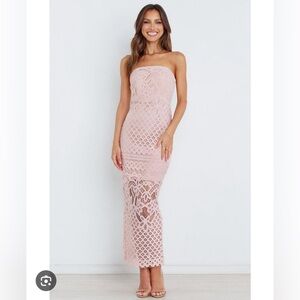 Cordelia Dress - Blush - size 2